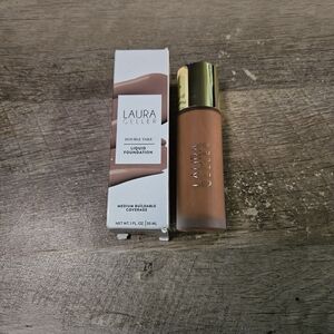New Laura Geller Double Take Liquid Foundation - Medium Brown